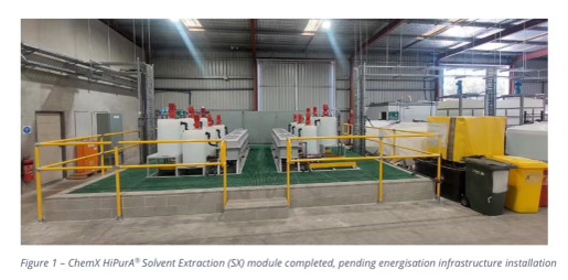 $CMX ChemX Materials receives a $661k R&amp;D refund, repaying the Radium Capital facility with a $207k surplus going towards working capital. 

Our HiPurA® module is complete, with energisation pending. Next up: commissioning the 24 tpa Pilot Plant!

#HPA #CleanEnergy #Innovation