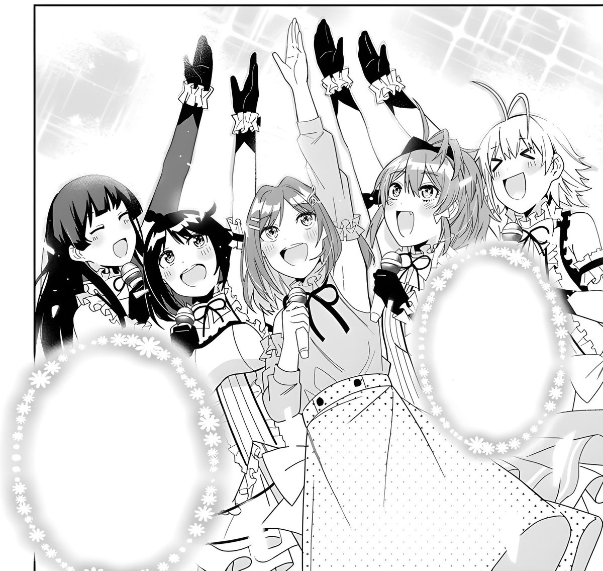 M0eSensei's tweet photo. If "Is she into you? Can't tell." meme had direct manga adaptation, then Classmate no Moto Idol ga, Tonikaku Kyodou Fushin Nan desu would be it.

No drama, no harems, just cute and innocent romance about idol and oblivious boy.

#manga #Romance #school #idol #sliceoflife