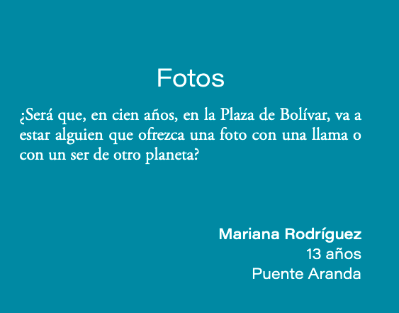 erikrojasarenas's tweet photo. #Bogota  en 100 palabras es un concurso de relatos breves que invita a todos los habitantes de la ciudad a escribir sobre la vida en Bogotá. Acá les dejo el cuento infantil ganador del 2023 y el libro tambin

https://t.co/IdICtZ9bbR https://t.co/GhVhGM4Gzp