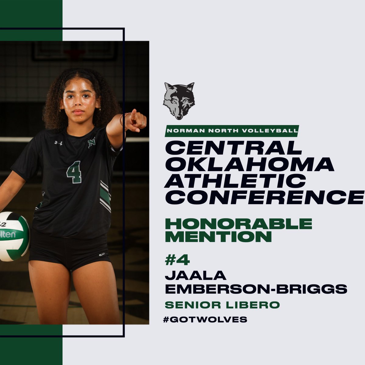 Congratulations to Jaala Emberson-Briggs for receiving COAC Honorable Mention!