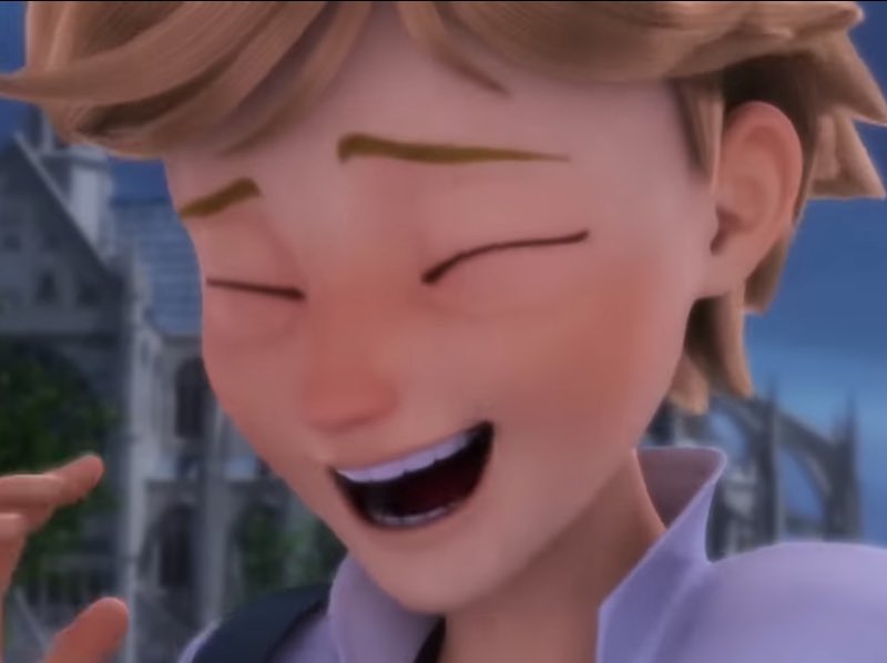 “If I can make Adrien laugh, I know he’d fall for me” 

he’s been falling and falling in love with marinette from the very beginning