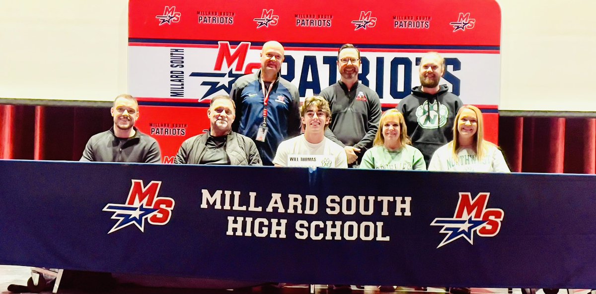 MSHSactivities's tweet image. Patriot Shoutout to Will Thomas! He has decided to continue his education and baseball career at @NWMOSTATE Way to go, Will! We cannot wait to see you compete for @NWBearcatBSB  Congratulations! #MillardSouthFamily @MSHS_Baseball
