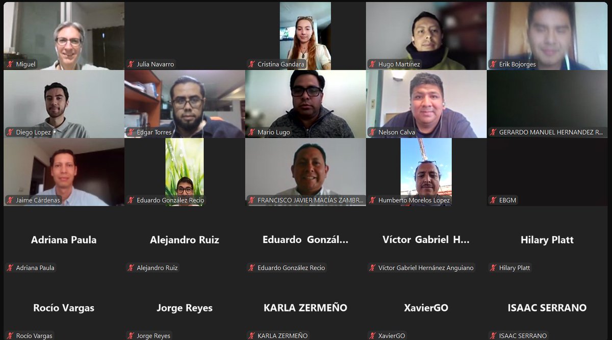 La <a href="/CONUEE_mx/">CONUEE_mx</a>  agradece a todos los participantes👷‍♂️👷‍♀️y destacados ponentes👩‍🏫👨‍🏫del diplomado en colaboración con <a href="/CIMEJ_Colegio/">Colegio de Ingenieros Mecánicos y Electricistas</a> su asistencia y participación activa🙋‍♀️durante estas6️⃣semanas
 🥳¡Muchas gracias por su participación! 👏