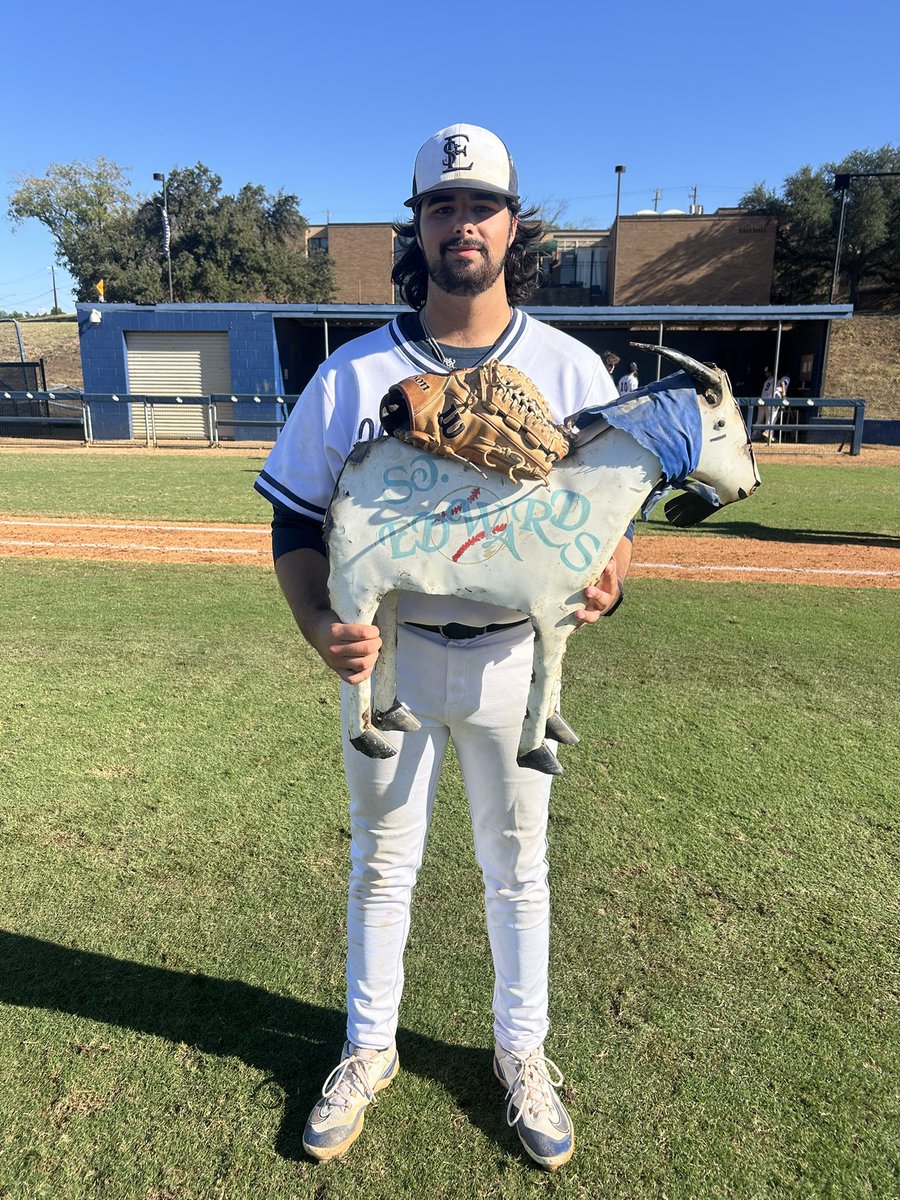 St. Edward's Baseball (@seubaseball) on Twitter photo With the 7-2 victory this afternoon, Team Navy is your 2024 Fall World Series Champions. #FearTheGoat ⚾️🐐
MVP: <a href="/BlakeleyCarson/">Carson Blakeley</a> With the 7-2 victory this afternoon, Team Navy is your 2024 Fall World Series Champions. #FearTheGoat ⚾️🐐
MVP: <a href="/BlakeleyCarson/">Carson Blakeley</a>