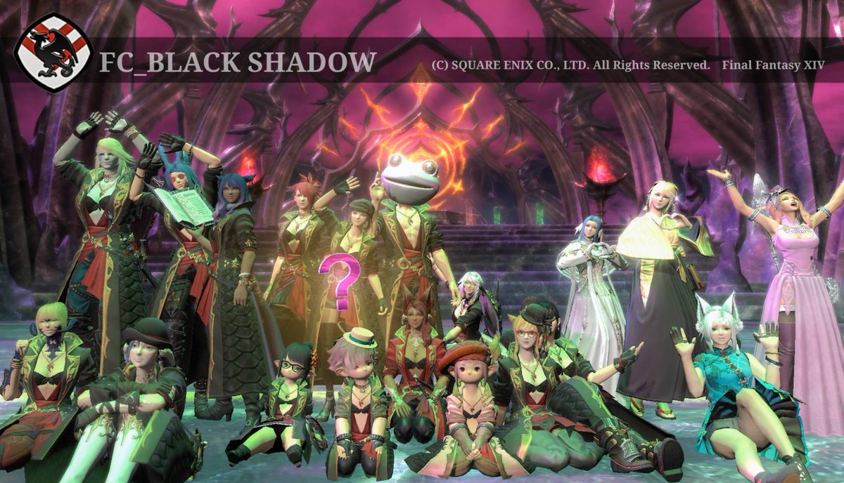fcblackshadow's tweet image. #FF14FC_BK 
昨日はみんなで久しぶりにアライアンスレイドにて、みんなでピカピカ床掃除してきた！
なかなかの死屍累々状態でしたw
フィールドの美しさは天国でしたが、戦闘は地獄かなってw
でもやっぱりFCメンみんなと久しぶりアライアンスレイド行けたのはうれしかったなぁ♪