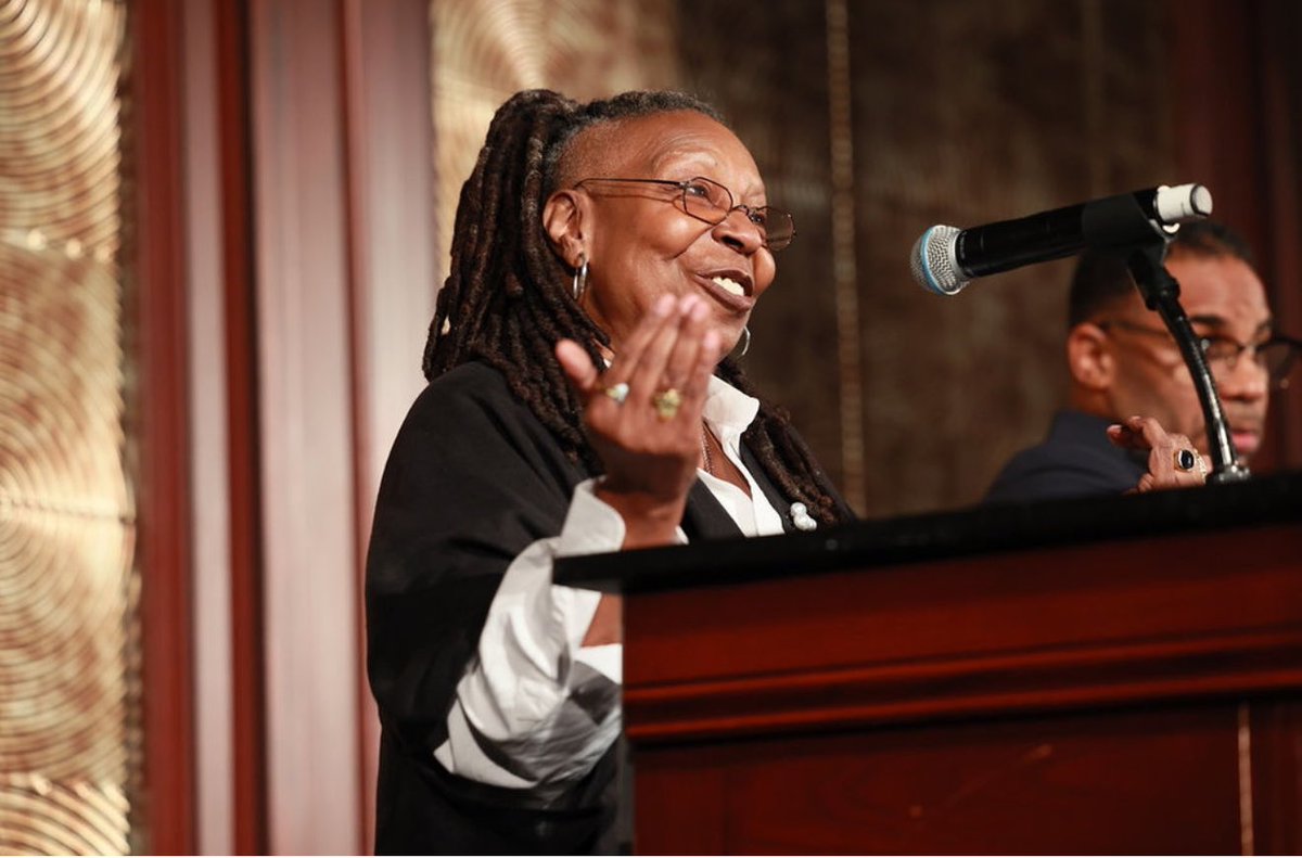 TheRevAl's tweet photo. Happy Birthday to Whoopi Goldberg, a transformative cultural icon. This world is better because of her candor, artistry, and dignity. May God bless you! https://t.co/c1RJdQg7uX