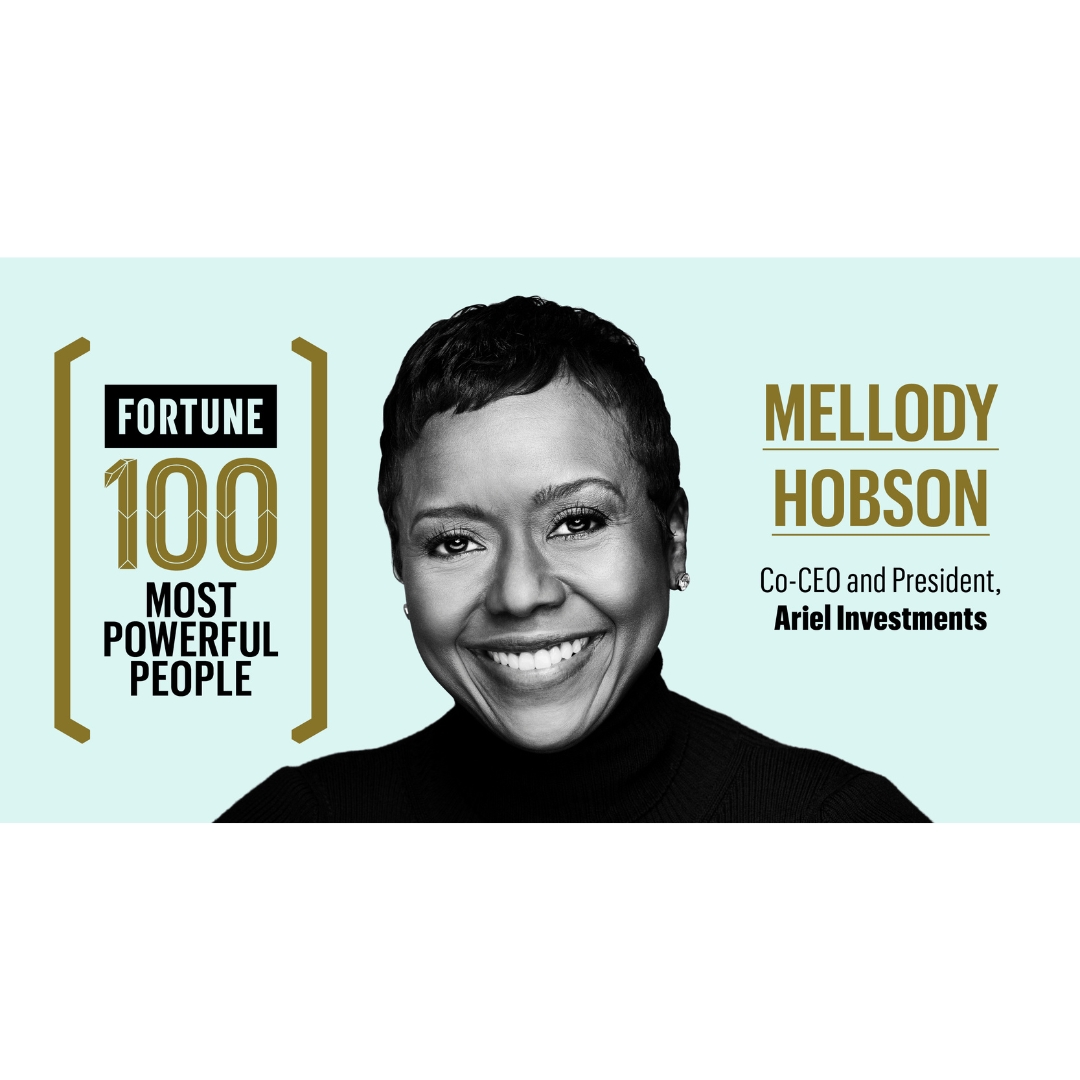 ArielAlts's tweet photo. @Fortune named @ArielAlts Co-Founder Mellody Hobson to its inaugural  100 Most Powerful People in Business list.

A fierce advocate for investment excellence, financial literacy and addressing the nation’s racial wealth gap, we are proud to have Mellody at the helm of Ariel after joining as an intern over 30 years ago. Congratulations to the inspirational leaders featured.

Read the profile here: https://t.co/FH2WpWyq5f

#ShareAriel