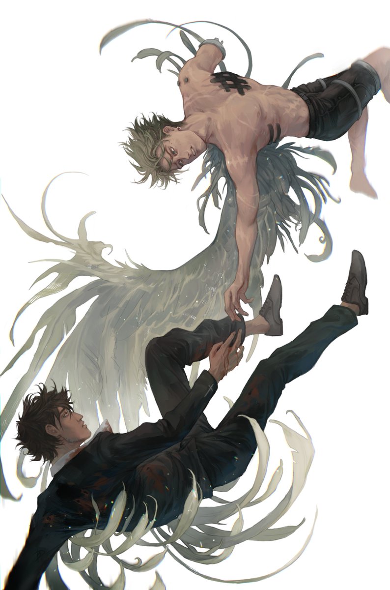 wolfholz_'s tweet photo. trust fall 
#trigun #vashwood https://t.co/Xvn6RPBtrX