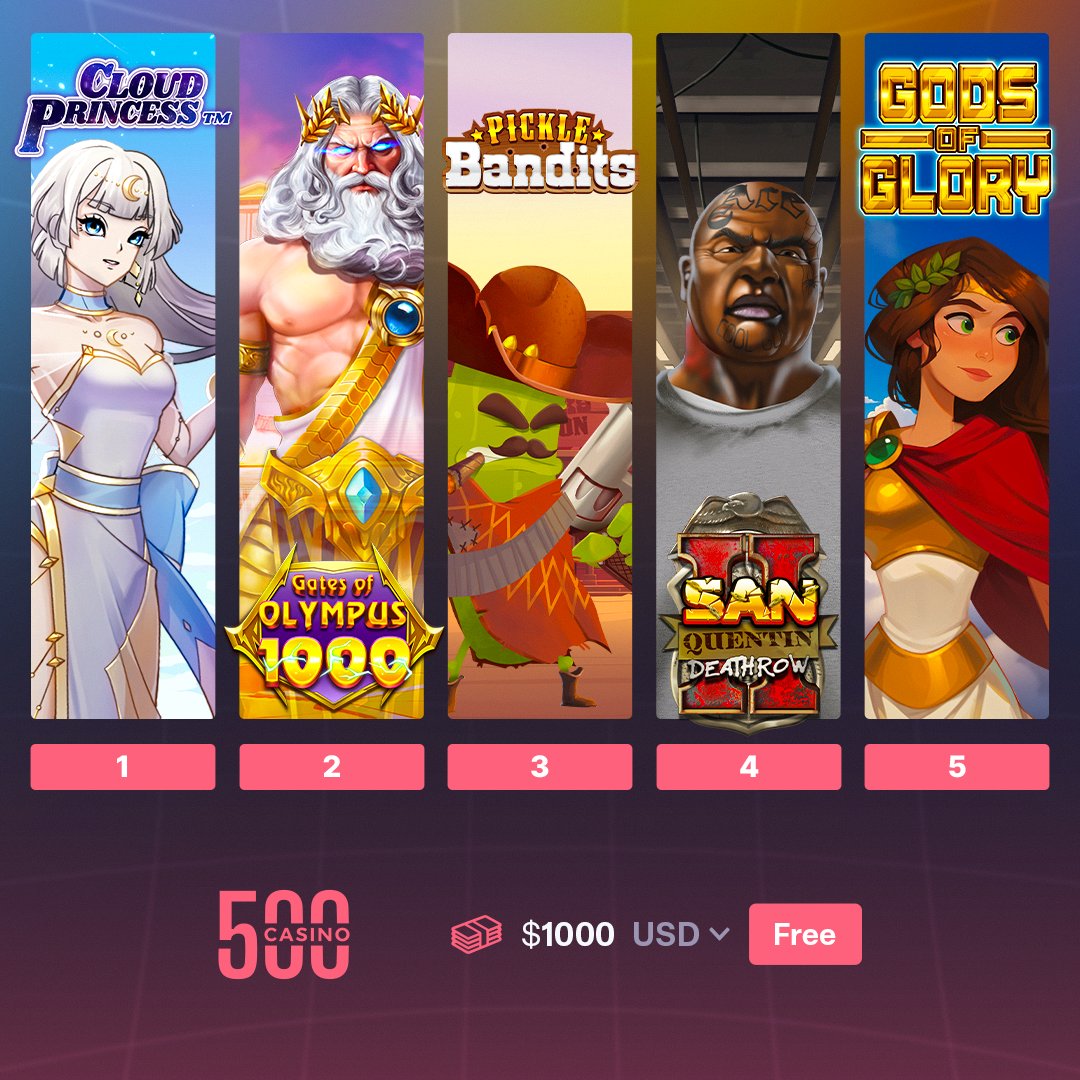 500 Casino tweet media