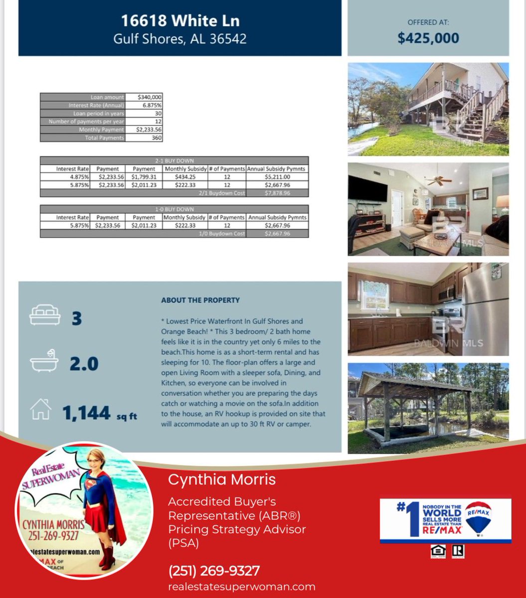 ctrainor2's tweet photo. Waterfront living for only approximately $1799.31 per month! 
Plash Island is close to everything! 
Ask about a 2/1 Buydown.
Interest rate in the first year is only 4.875%.
Call for more information! https://t.co/QoVesNfLgM