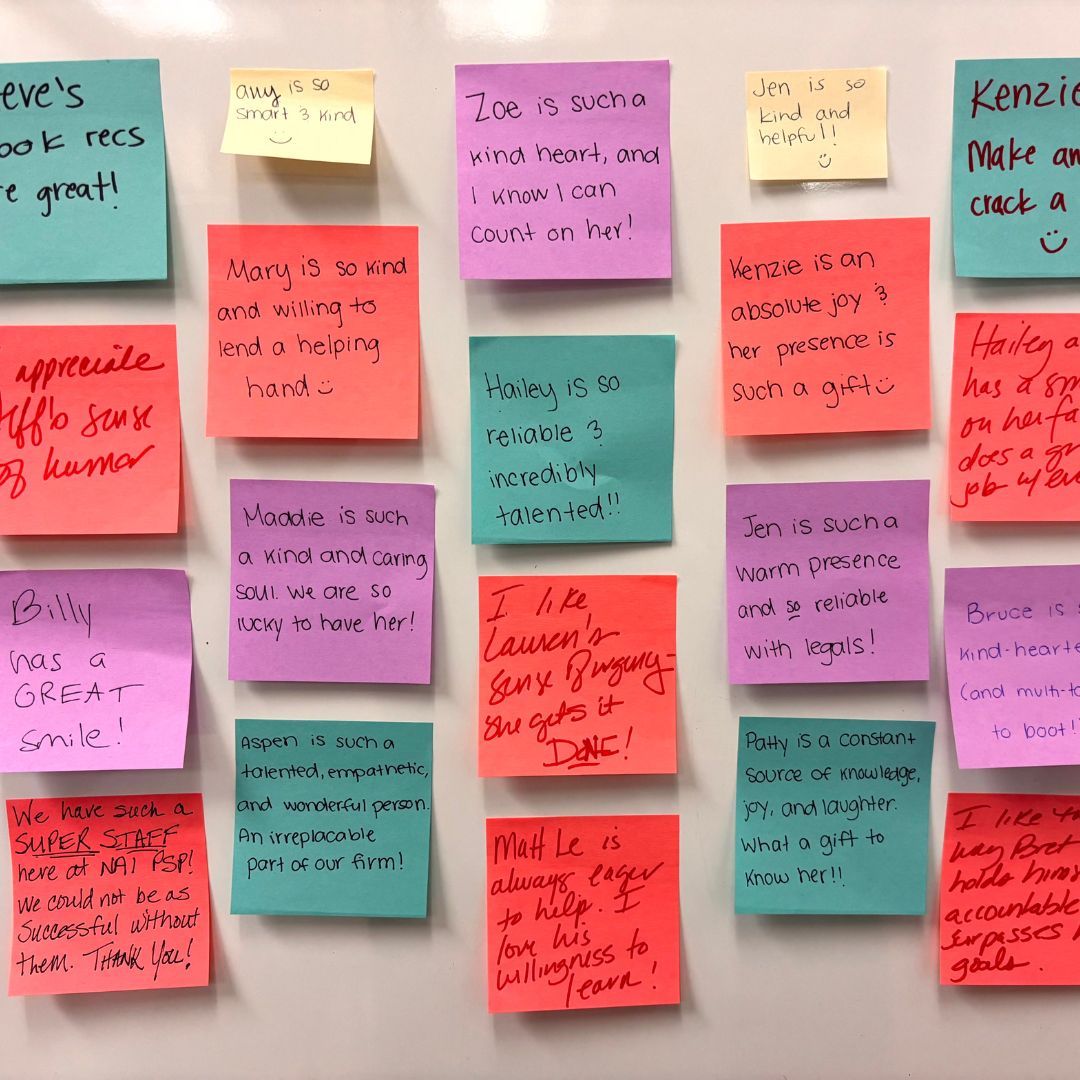 NAIPSP's tweet photo. Happy World Kindness Day! Today, we invited our Bellevue office to share notes of appreciation and post them on our whiteboard. Together, we can make the world a little more kind! #WorldKindnessDay #NAIKindnessDay #NAIPSPeople https://t.co/ejz2jlRVrz