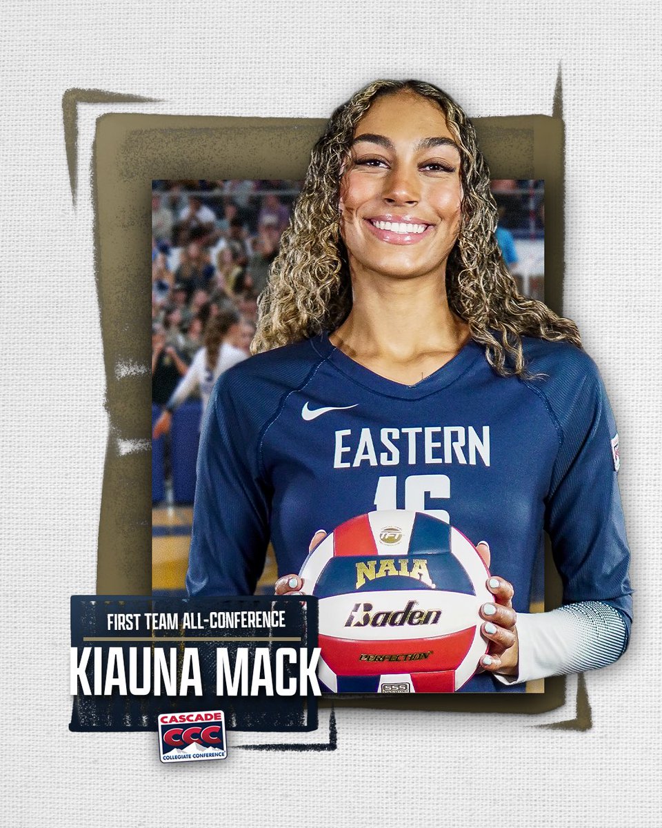 EOUAthletics's tweet photo. ๐จ๐ณ๐ณ-๐ช๐ถ๐ต๐ญ๐ฌ๐น๐ฌ๐ต๐ช๐ฌ
Congratulations to Ashton Bales, Kiauna Mack, Hailey Arritola, Alexis McMurtrey, and Madison Morgan on their All-Cascade Collegiate Conference recognitions!
MountUp | #EOUvb https://t.co/P7rhW4nkxV