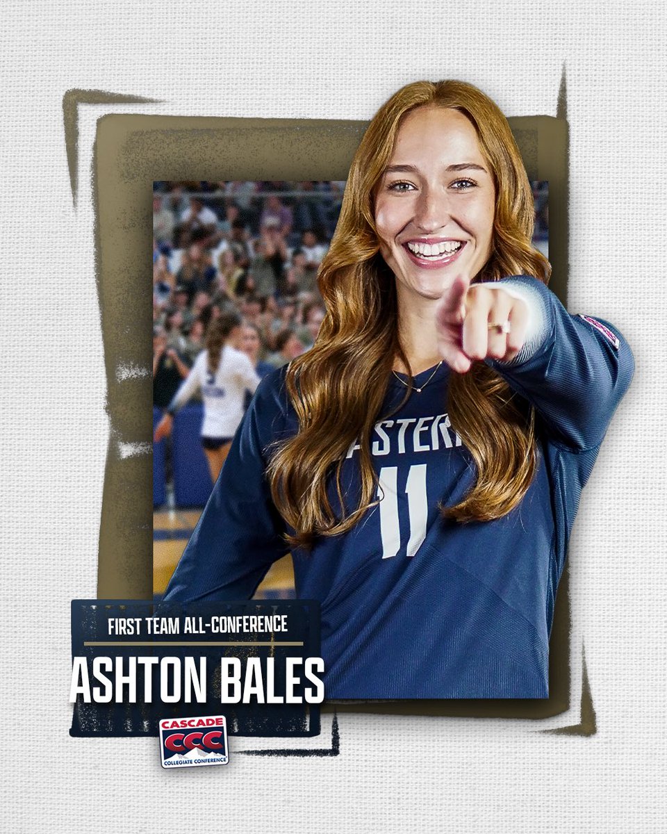 EOUAthletics's tweet photo. ๐จ๐ณ๐ณ-๐ช๐ถ๐ต๐ญ๐ฌ๐น๐ฌ๐ต๐ช๐ฌ
Congratulations to Ashton Bales, Kiauna Mack, Hailey Arritola, Alexis McMurtrey, and Madison Morgan on their All-Cascade Collegiate Conference recognitions!
MountUp | #EOUvb https://t.co/P7rhW4nkxV