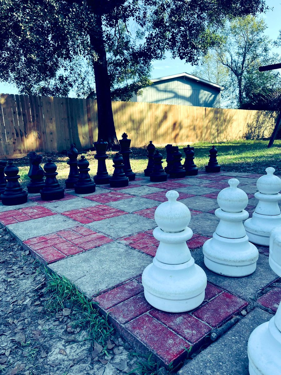 Chess ♟️ not checkers 🙇🏽‍♀️