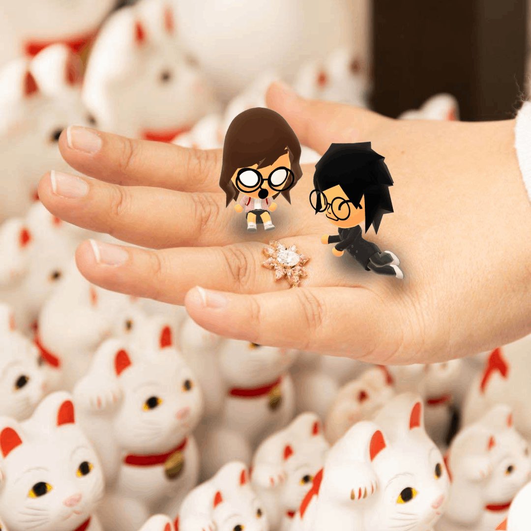 zamsire's tweet photo. I PROPOSED 💍

this is my best friend and partner Henny, we met 8 years ago on Miitomo!! 💕 https://t.co/3ARXmeprIf