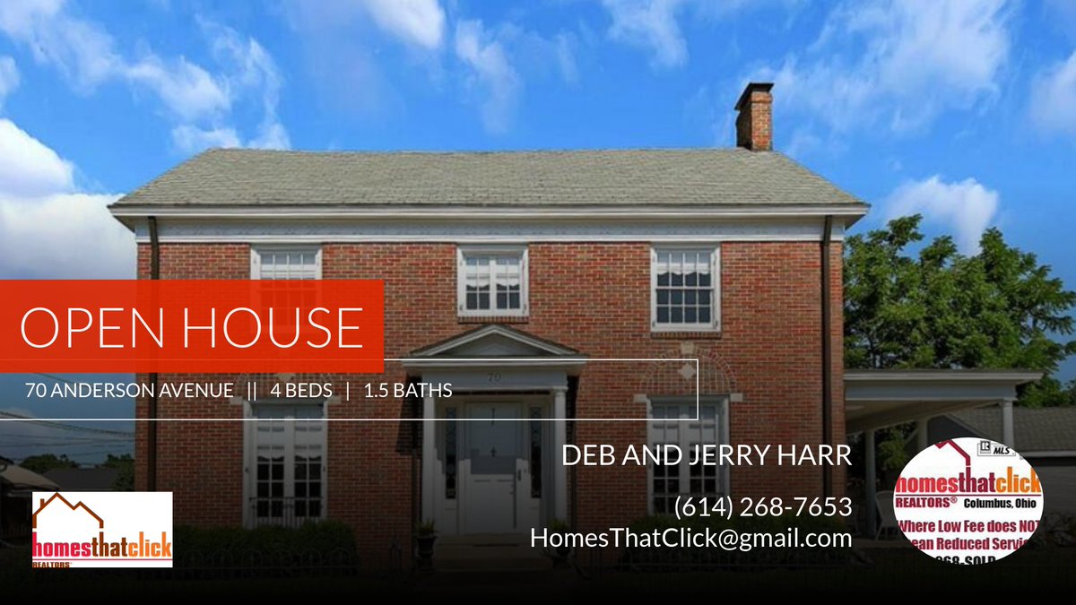 Back on the market !! This listing won't last! Take a look before it's gone. Feel free to ask any questions or give me a call Lora at (740)-360-4789📱! Open house: November 16th at 2:00 PM.

Homes that Click -Where Reduced Fee Doe... homeforsale.at/70_ANDERSON_AV…