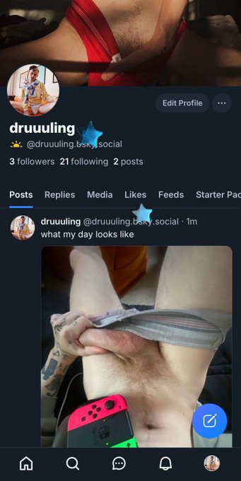 Watch druuuling 🤤's leaked NSFW photo on TwXstars