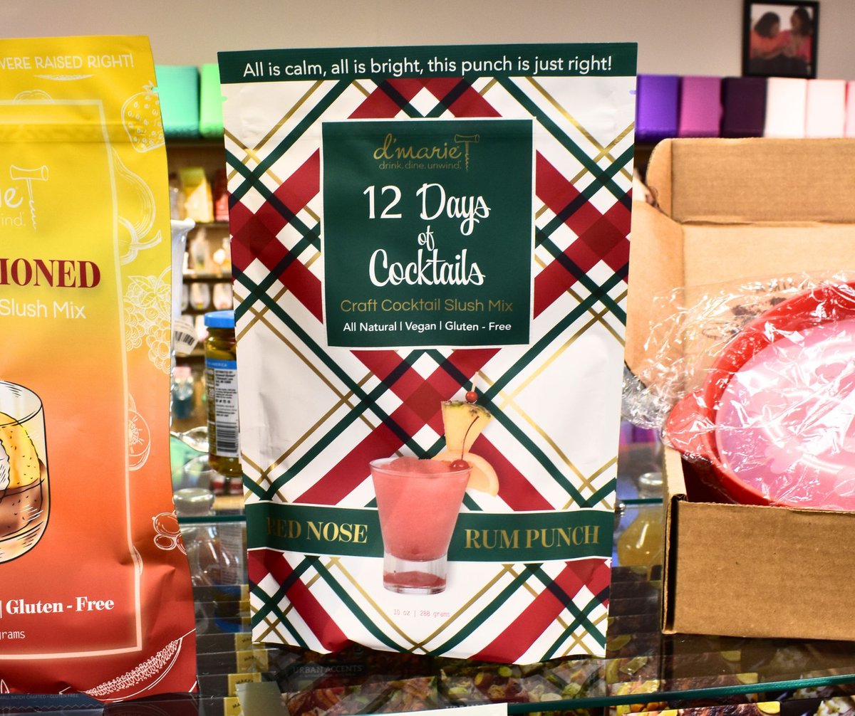 FredricksHM's tweet image. It's #WhatsNewWednesday - Enjoy making holiday memories and sharing holiday cheer, one sip at a time. 🍒🎄

#dmarie #fredrickshallmark #hallmark #christmas #christmasdrinks #christmasshopping #christmasmixeddrinks #christmascocktails #giftshops #giftideas