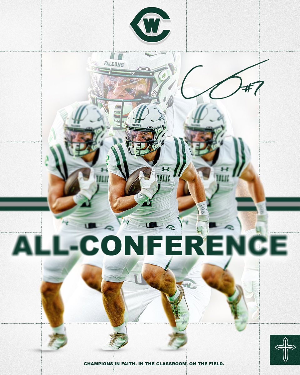 GRWCFootball's tweet photo. Congratulations to our 2024 OK-White All-Conference selections. We are proud of our young men on their accomplishments &amp; their success on the field.

Grady Augustyn: 1st Team 
David Britenfeld: 1st Team
Connor Olszewski: 1st Team
Jack Zegunis: 1st Team

#WeTheWest | #GRWCFootball https://t.co/bcXJD99hkn