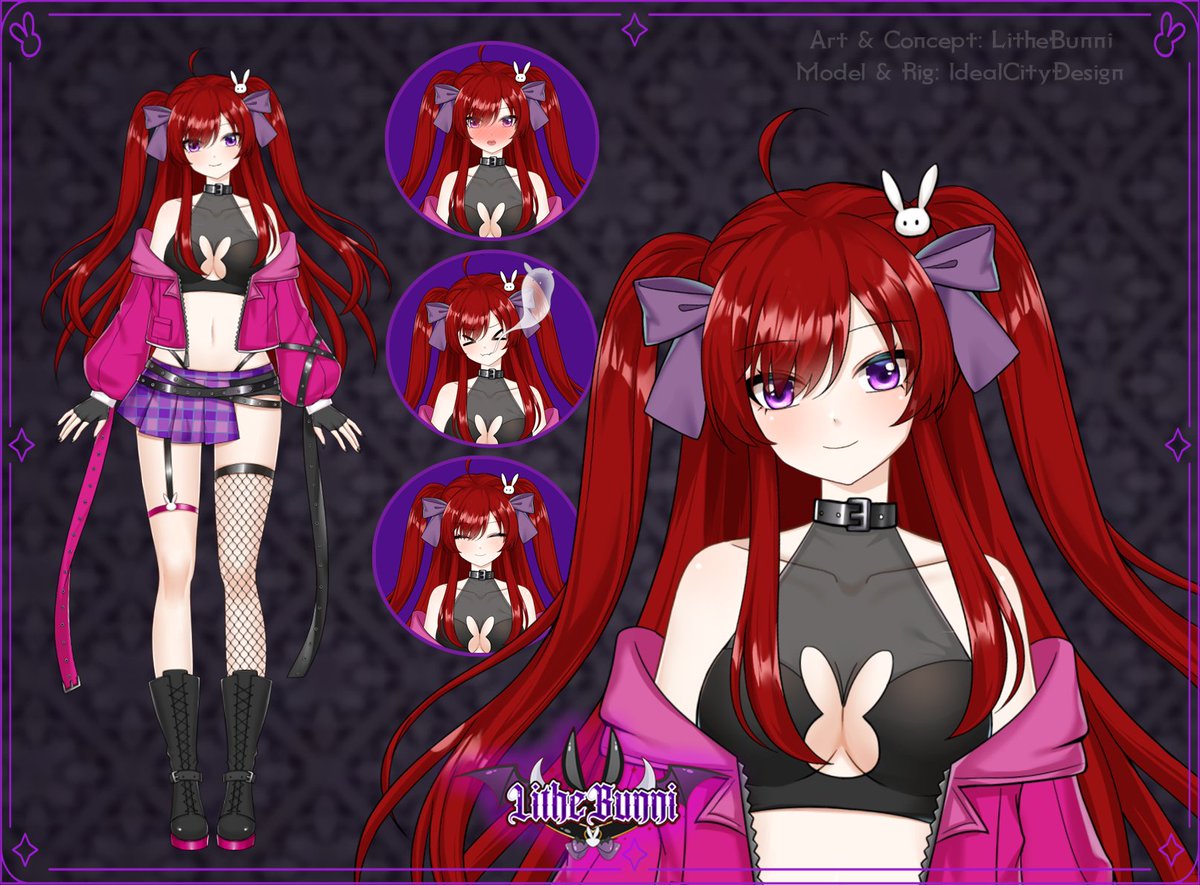 Lithebunni's tweet image. 🐇 Lithe | Goddess of Purgatory | Succubus Bunny 🐇

Entertaining the wandering souls of Purgatory till their verdict is Lithe's appointed task. So stay awhile.

Twitch: twitch.tv/lithebunni

Art tag: #Litheart

🔗Social links in bio🔗

#vtuber | #vtuberEN | #vtuberuprising