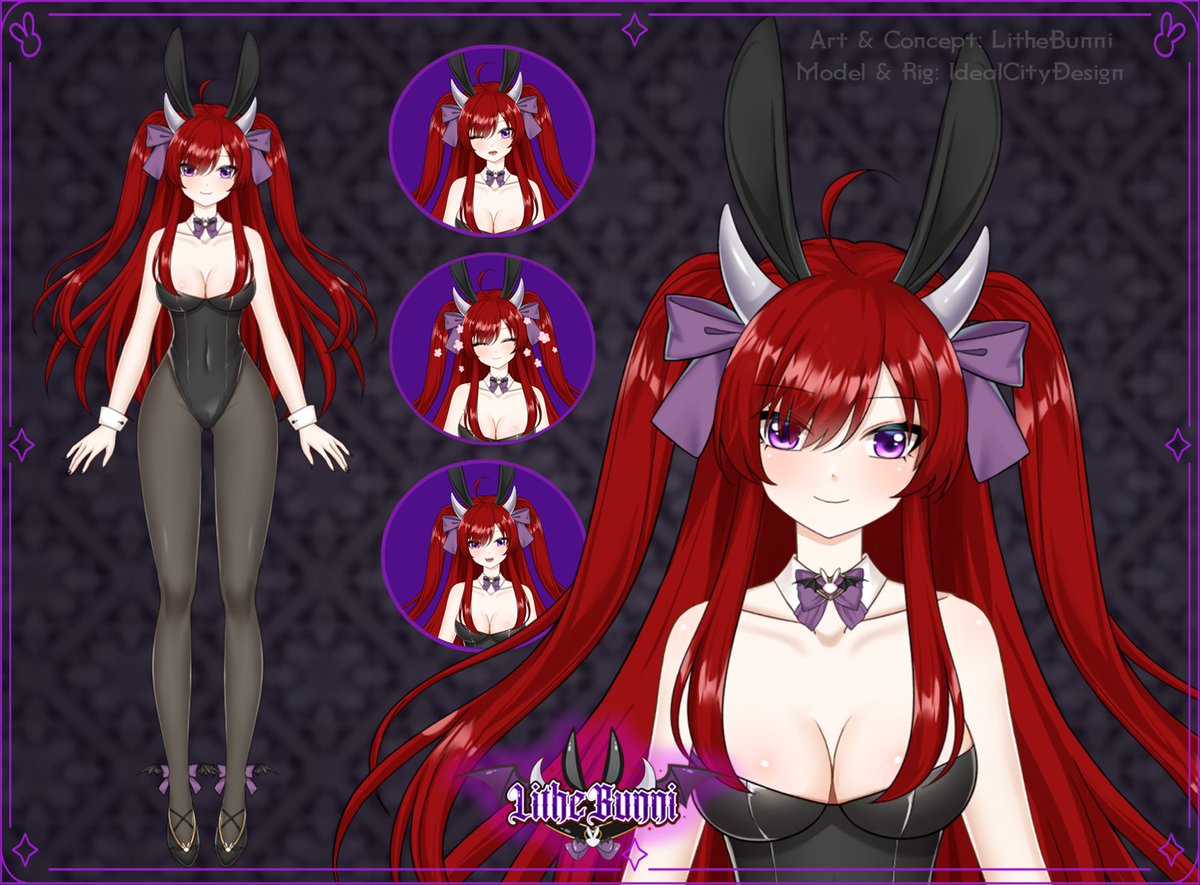 Lithebunni's tweet image. 🐇 Lithe | Goddess of Purgatory | Succubus Bunny 🐇

Entertaining the wandering souls of Purgatory till their verdict is Lithe's appointed task. So stay awhile.

Twitch: twitch.tv/lithebunni

Art tag: #Litheart

🔗Social links in bio🔗

#vtuber | #vtuberEN | #vtuberuprising