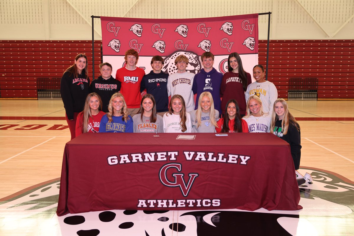 Fall Signing Day for the Class of 2025.  Congratulations to our student-athletes!