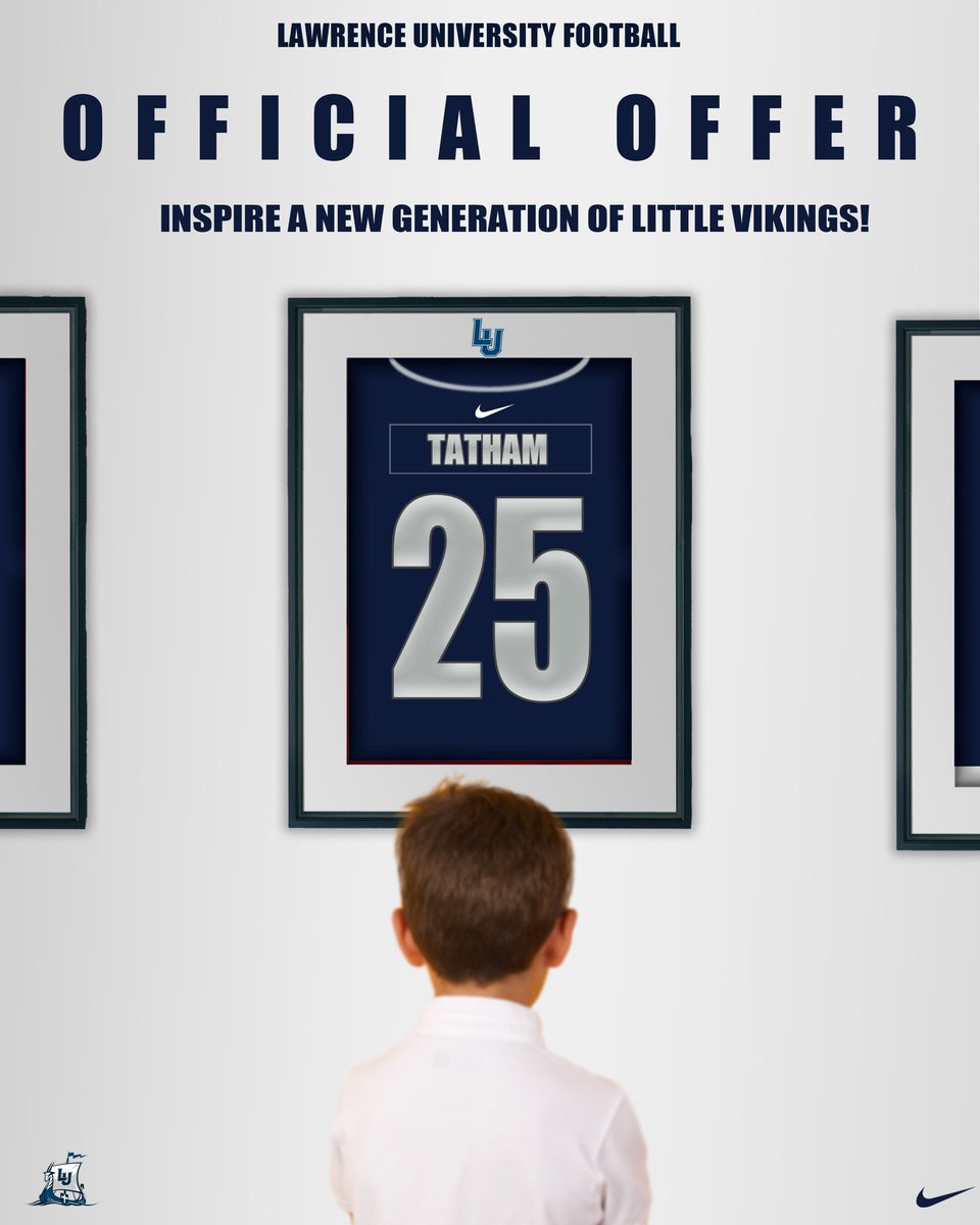 Blessed and honored to receive an offer from <a href="/LUVikingsFB/">Lawrence Football</a>!! #AGTG