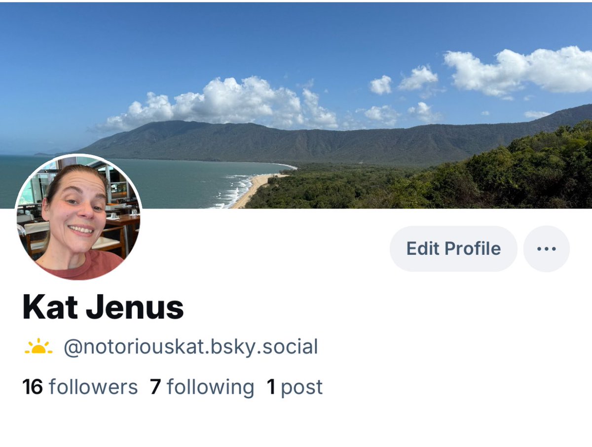 Ok we are moving to bluer skies I see! I’ve flown over there but will keep my virtual/social real estate here for now. Follow me over there and let me know you’re there as well 💙