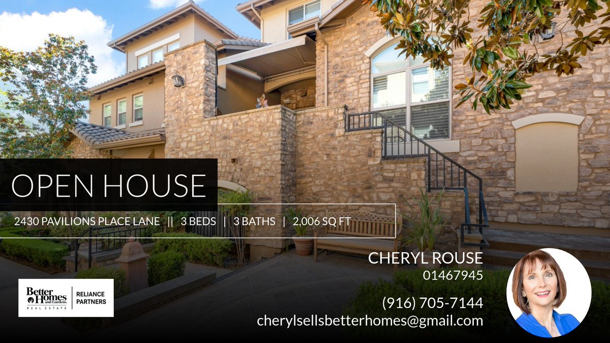 CherylRouse6's tweet photo. Interested in this property? Attend the upcoming open house November 16th from 11:00 AM - 2:00 PM and decide if it's the home for you!

Cheryl Rouse - DRE #01467945
Better Homes &amp; Gardens RE - Releiance... https://t.co/EvUZMQCuYv https://t.co/A9KjrGNK8G