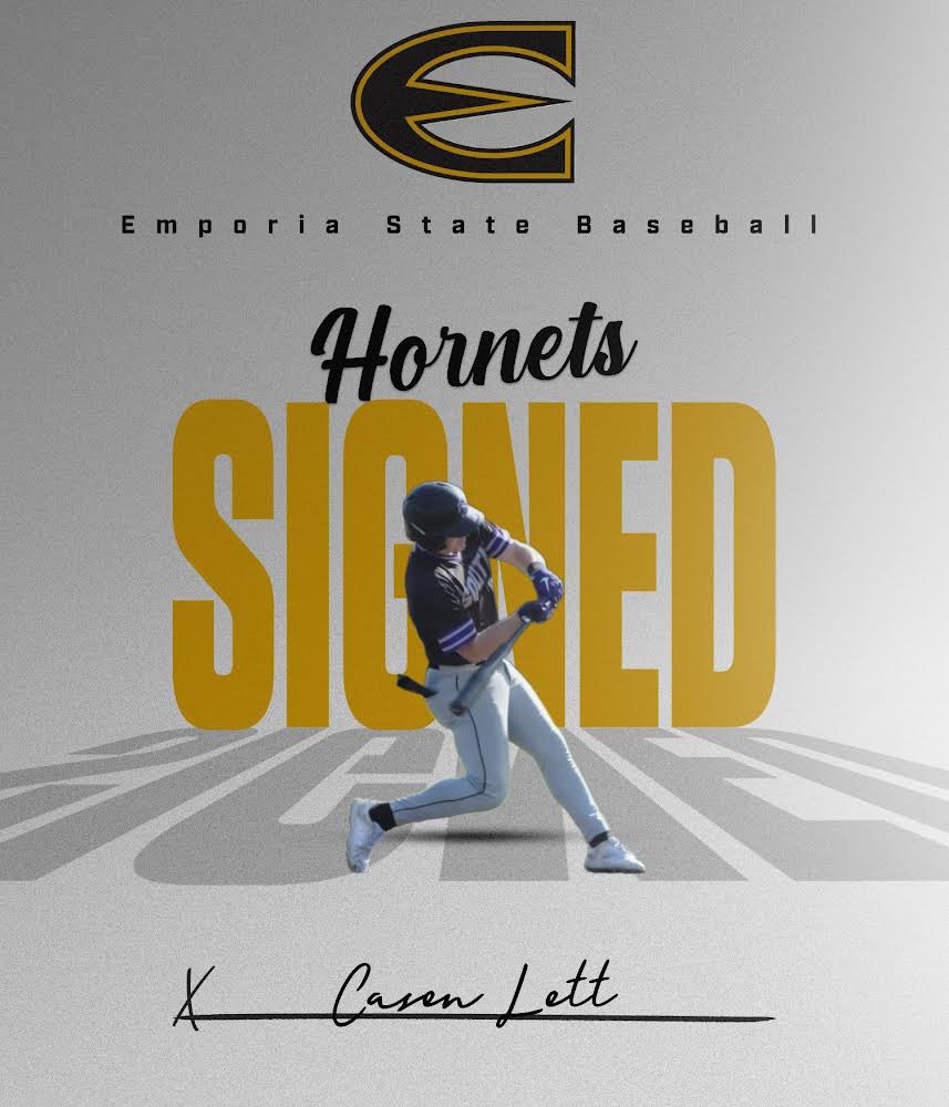 Help us welcome infielder from Park Hill South HS, Casen Lett, to the Hornet Baseball Family! #signed