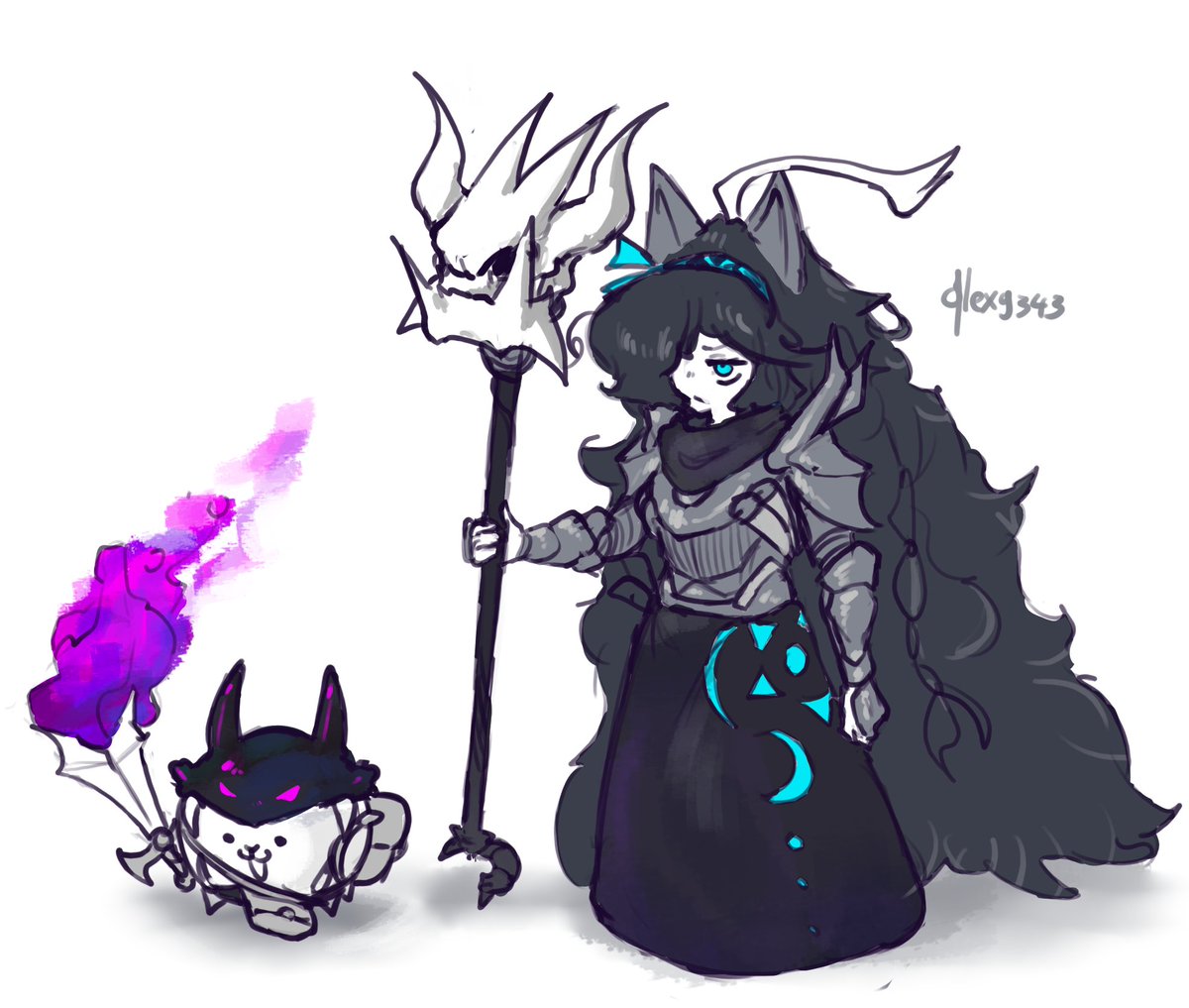 qlex9343 on X: Armored Dark Kasli and Cat battlecats  t.coQ1HcGOkNiM  X