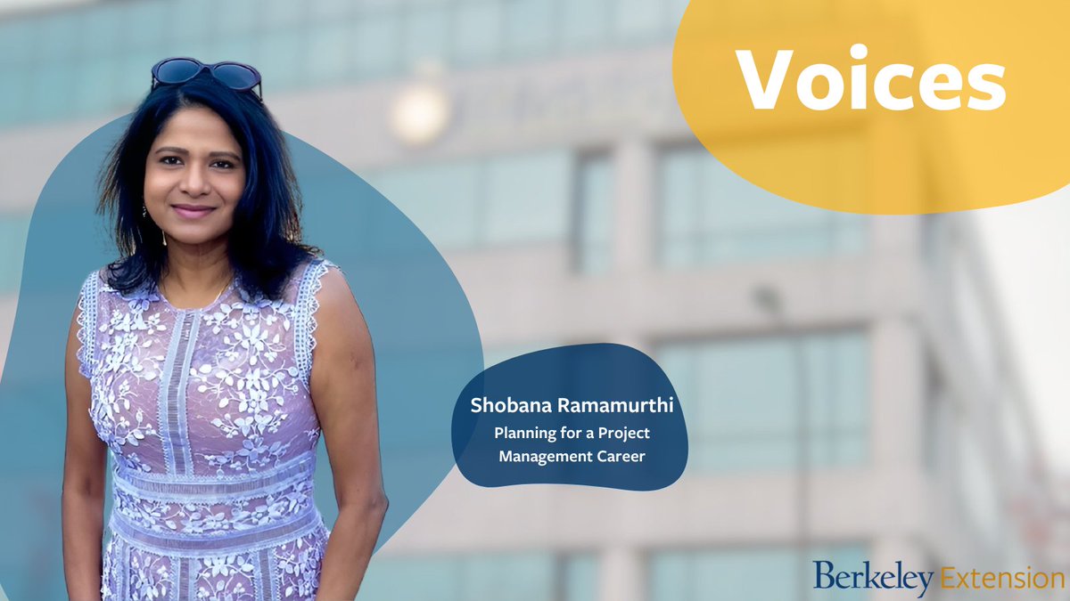 Meet Shobana Ramamurthi! In this week's blog, the Professional Program in Project Management grad shares why she was able to gain so much from our program. "The instructors were knowledgeable &amp; patient—excellent teachers."
Read her story ➡️ bit.ly/4hJUWMn #StudentStories