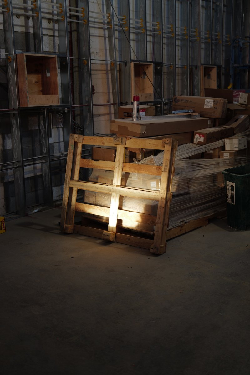 fvckrender's tweet image. I'm deeply inspired by how light interacts in my art. Standing in the gallery, watching this enormous project come together and seeing the light bounce around the space, inspires me to such a high level. I can’t wait to share more about this project!