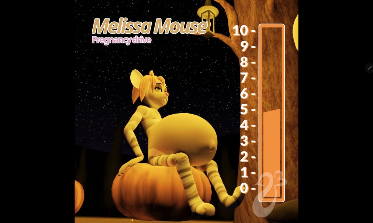 🤰🐭 Stage 5: Mel. Mouse's Preg Donation Drive

Clip: youtu.be/CkwRxZPR-oY

Mika the Cheetah, painting a pumpkin on a strangely enormous belly in the darkness of the forest.
What could go wrong?

Donations: heavensbake.com/donate