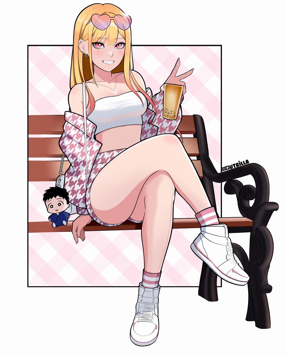 Finally done. Let me know what ya think. Marin Kitagawa of My Dress Up Darling. Went with an outfit I had seen promo art for. #MarinKitagawa