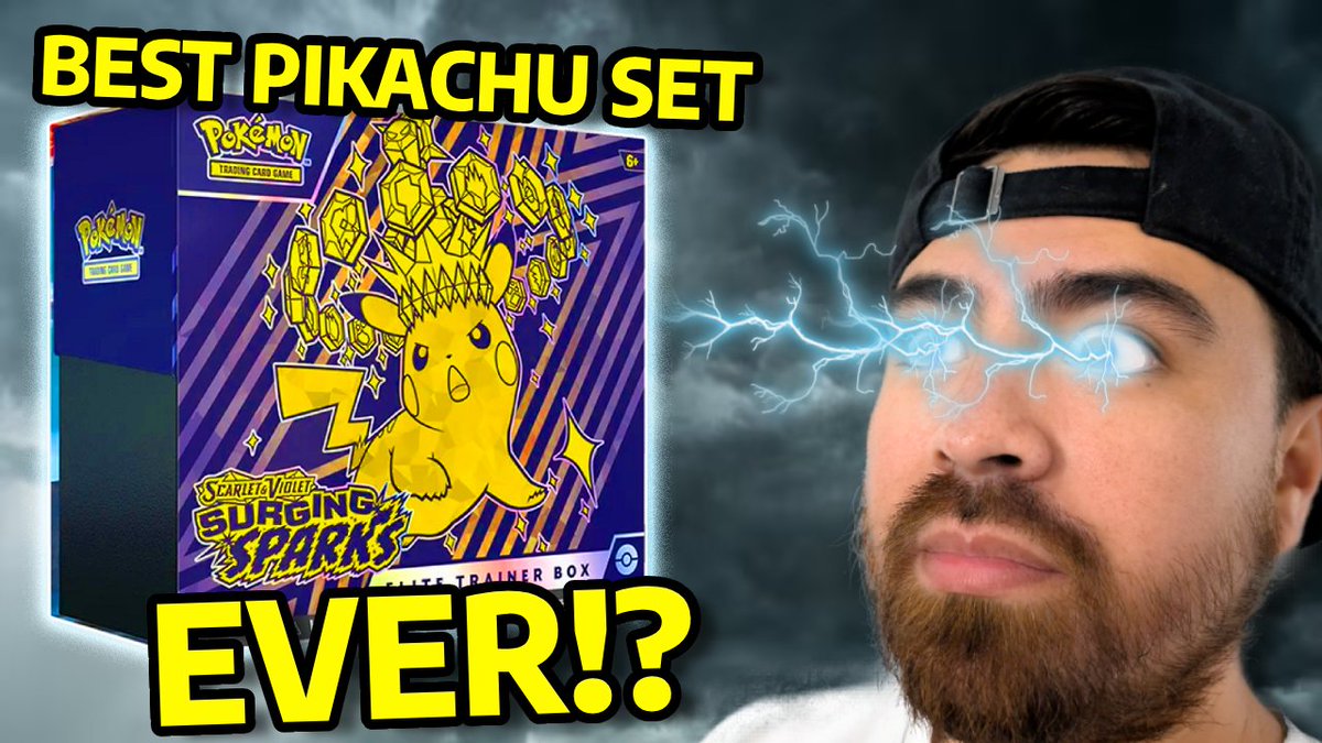 Check out the new Surging Sparks &amp; Super Electric Breaker opening!

P.S I dare not reveal how long this thumbnail took to make 😅