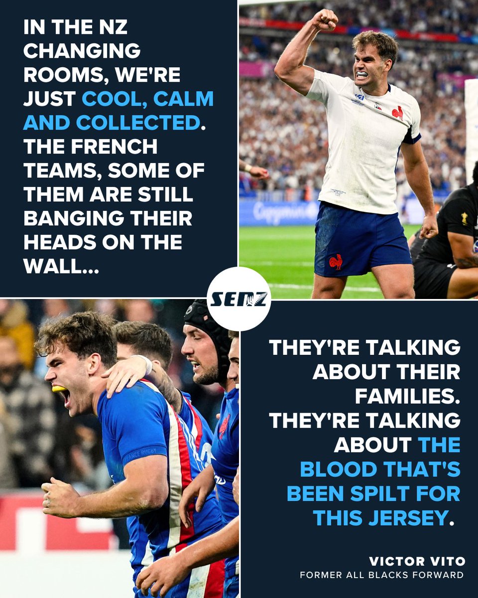 Having played 157 matches for La Rochelle after a 33-Test tenure with the All Blacks, Victor Vito knows all too well the contrasting mindsets of the French and Kiwi rugby player.

<a href="/SENZBreakfast/">SENZ Breakfast</a> I #FRAvNZL