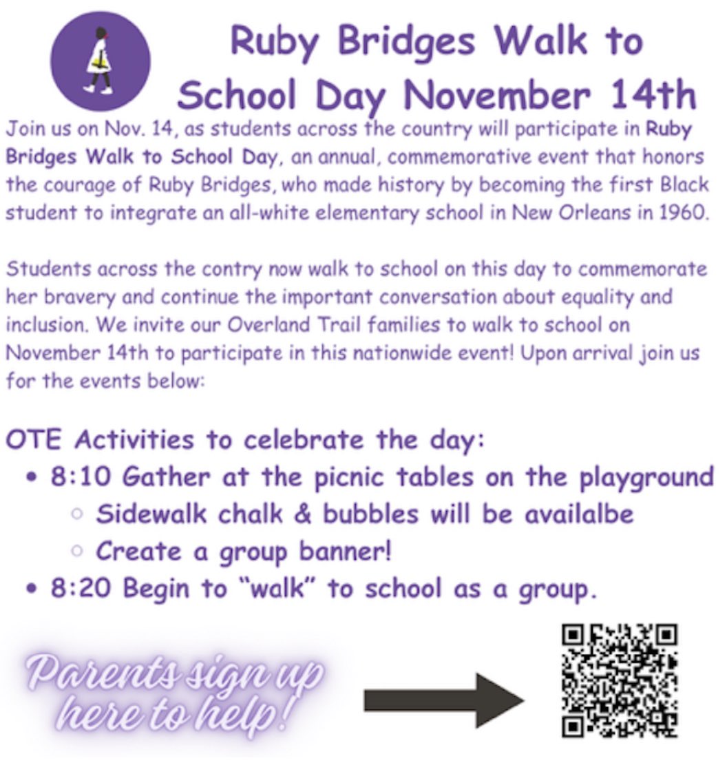 OTE students, staff and families,  join us tomorrow morning as we commemorate this special day.