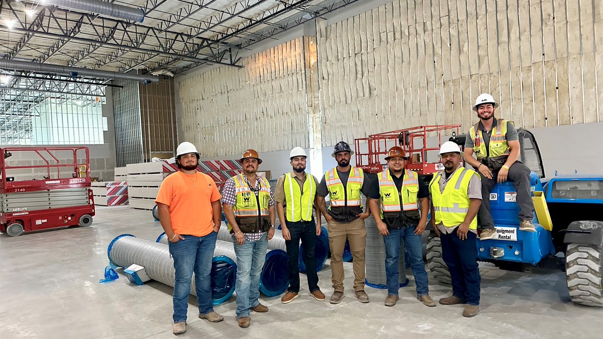 These guys know how to flat out hustle.  Teamwork.  Clean site.  Blow and go with 32' studs.  #Texasconstruction