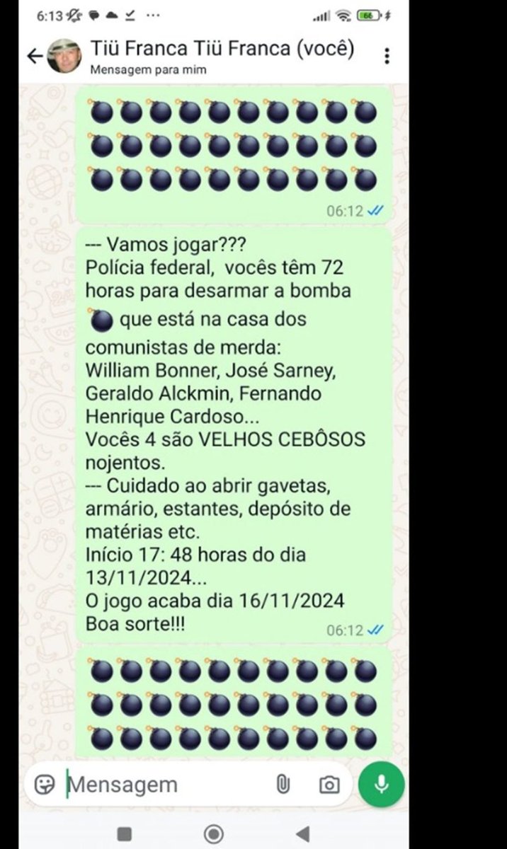 BlogdoNoblat's tweet photo. Imagem publicada no Facebook de Tiu França minutos antes do atentado https://t.co/oid5lP4bIV