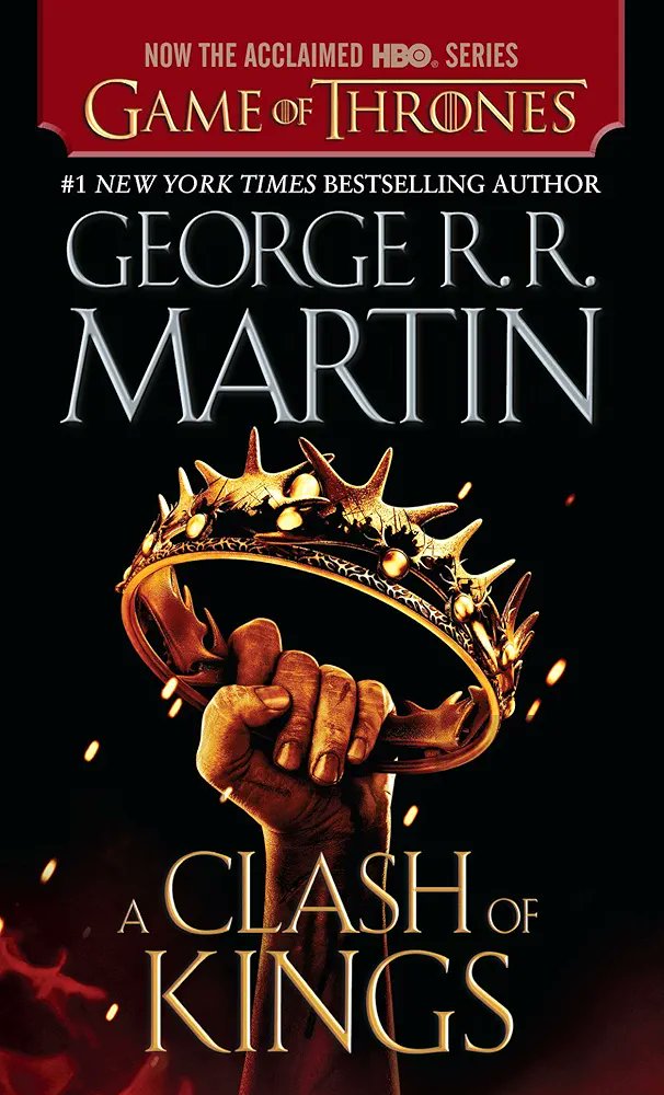 IrishAngel78's tweet photo. @goodreads #ClashofKings #GeorgeRRMartin https://t.co/QZOhxbA9Bq