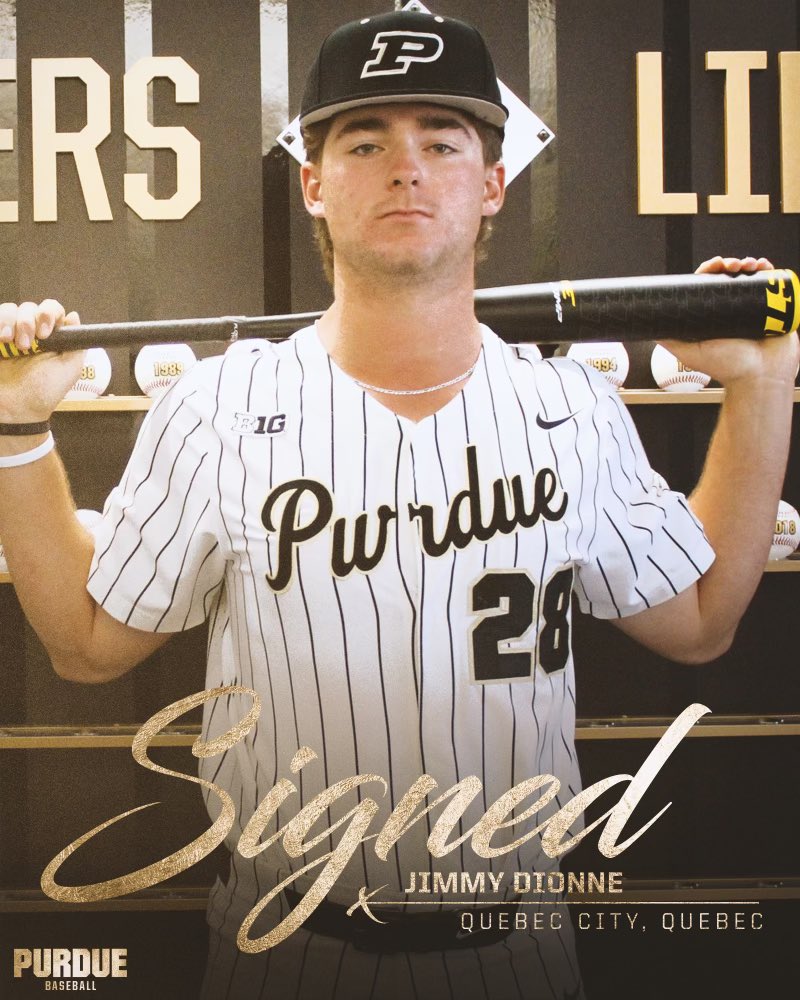 Signed🚂 <a href="/PurdueBaseball/">Purdue Baseball</a>  #OFFICIAL