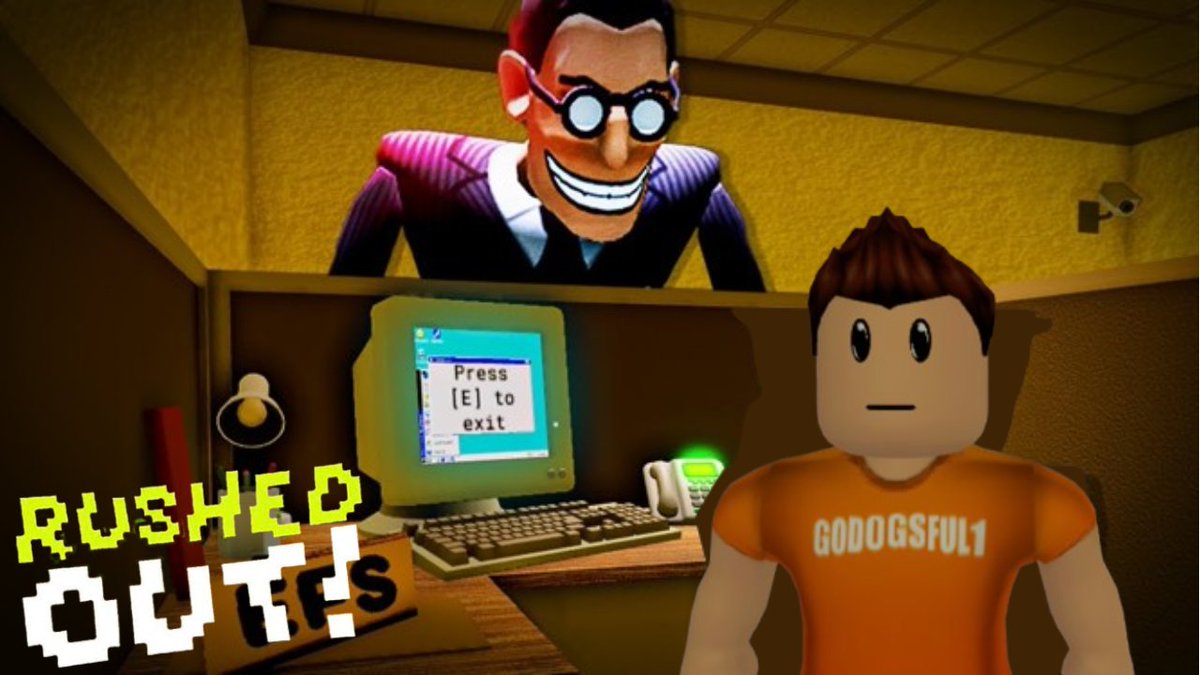 godogsful12's tweet photo. I got a JOB in @Roblox and I HATE IT
https://t.co/2POR8d8KsB
#godogsful1 #Godogsgameing #rushout #roblox #robloxscarygames https://t.co/BkNvmjLdzi
