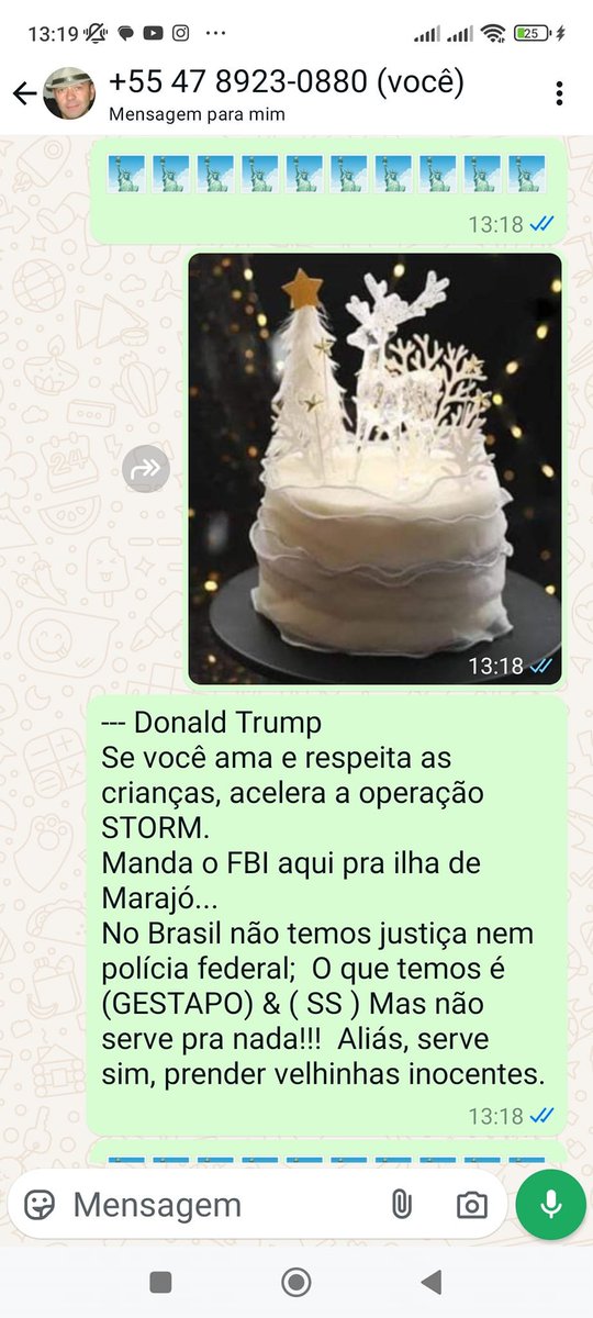 poptime's tweet photo. VEJA: Esses prints foram postados há 2 horas pelo dono do carro que explodiu próximo à C��mara dos Deputados.

Nas mensagens, ele cita Deus, Donald Trump e que odeia o número 13. https://t.co/A6l6fVPL67
