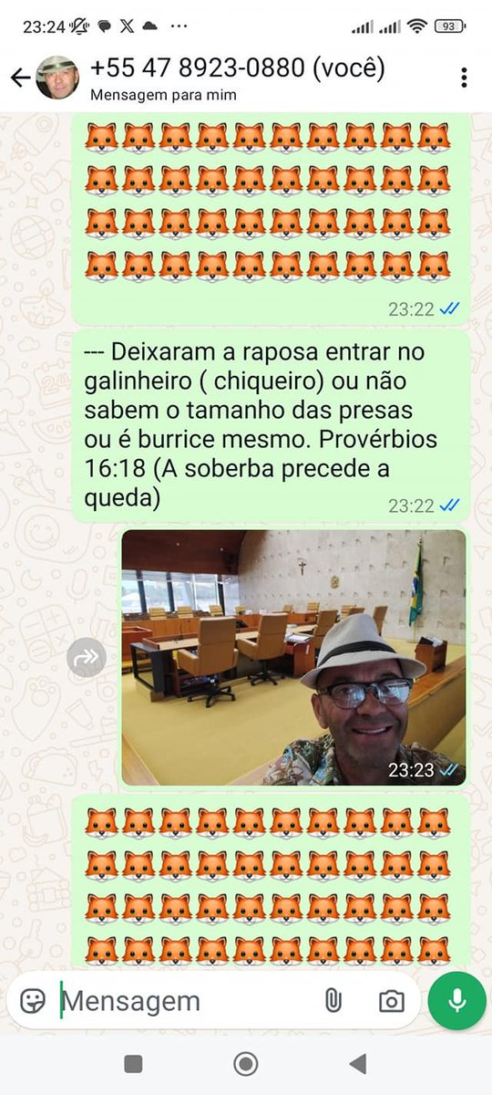 poptime's tweet photo. VEJA: Esses prints foram postados há 2 horas pelo dono do carro que explodiu próximo à C��mara dos Deputados.

Nas mensagens, ele cita Deus, Donald Trump e que odeia o número 13. https://t.co/A6l6fVPL67
