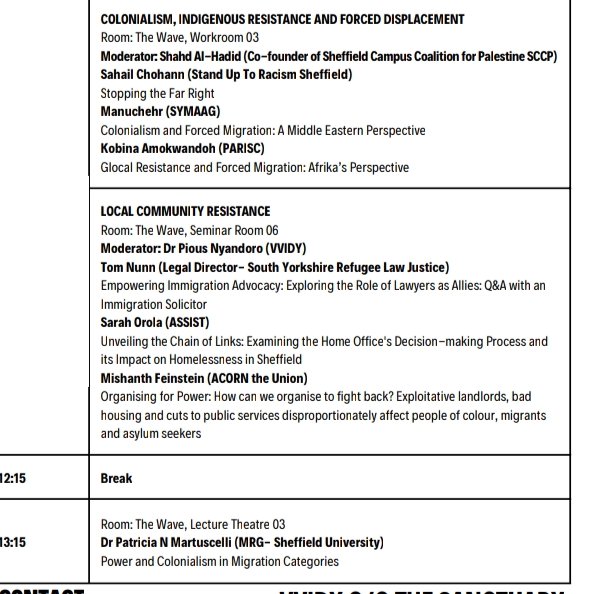 VVIDY (@vvidysheffield) on Twitter photo 👀Here are some of our personal favourites for this Friday
Explore our timetable and register for free to attend in person or online!
sheffield.ac.uk/migration-rese…
<a href="/SheffieldMRG/">Migration Research</a>
#Sheffield #sheffielduniversity #conference #Festival #event #academia #workshop #colonialism #debate 👀Here are some of our personal favourites for this Friday
Explore our timetable and register for free to attend in person or online!
sheffield.ac.uk/migration-rese…
<a href="/SheffieldMRG/">Migration Research</a>
#Sheffield #sheffielduniversity #conference #Festival #event #academia #workshop #colonialism #debate