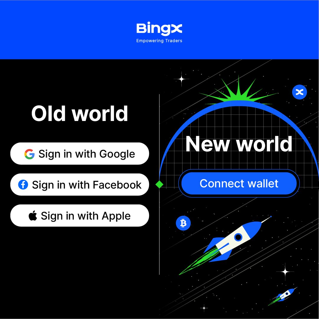 BingXOfficial's tweet photo. Anyone can create and connect their own wallet instantly.
No sign-up. No sign-in.
#OnlyWithCrypto https://t.co/wSmmjZ46Cb