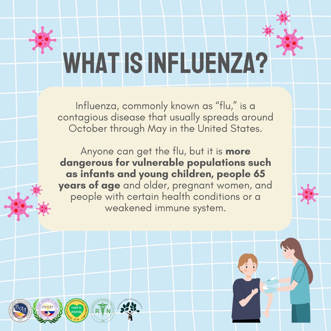 Understanding the Flu: 🌡💉 Protect yourself and loved ones this flu season! . Whether it’s for yourself or your children, getting vaccinated is key to staying healthy. Thanks to PNA NY and AFSA for spreading awareness! #FluSeason #Vaccination #StayHealthy #PNANY #AFSA