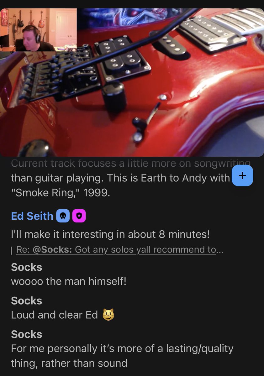 SYNNERofficial's tweet photo. The one and only Captain Ed is live on #SYNNER and is going over how to restring the legendarily pesky Floyd Rose! 100% worth your time to check out!
🎸: https://t.co/PXYZ3bEy79 https://t.co/SLBRrepDrz