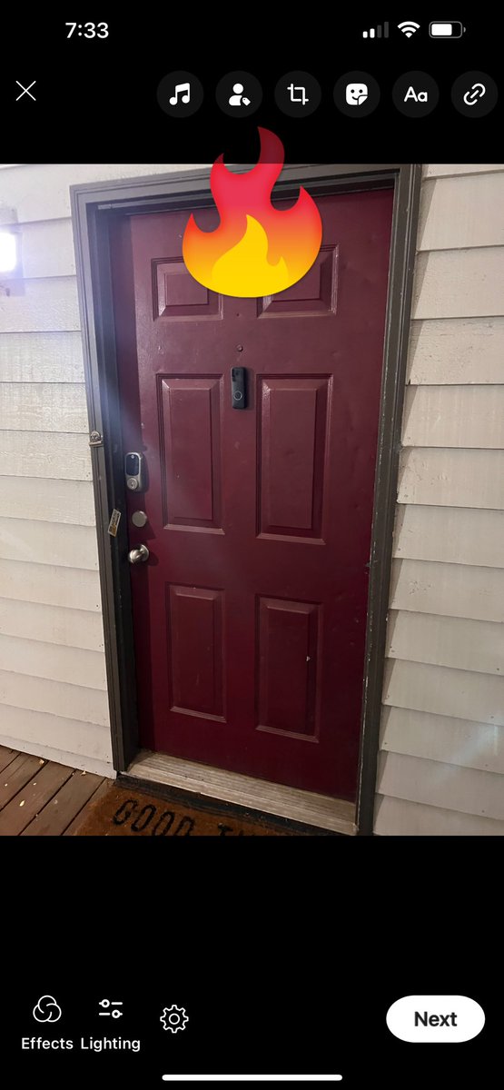 Gameover37th's tweet photo. @Target I will do everything I can to blast this company how dare yall drop a package off somewhere other than my house and say I have to pay for it cause it said delivered 

What door is this in front of that my front door and that the floor. Y’all can’t be serious https://t.co/RcHn9mx9W1